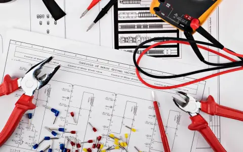 Narzędzia elektryczne i schemat instalacji. Planowanie koszt instalacji elektrycznej.