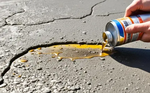 Skuteczne metody na usunięcie plam oleju z betonu, które działają