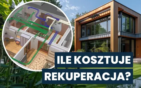 Nowoczesny dom i schemat rekuperacji. Dowiedz się, jaki jest rekuperacja koszt inwestycji w komfort i oszczędność.